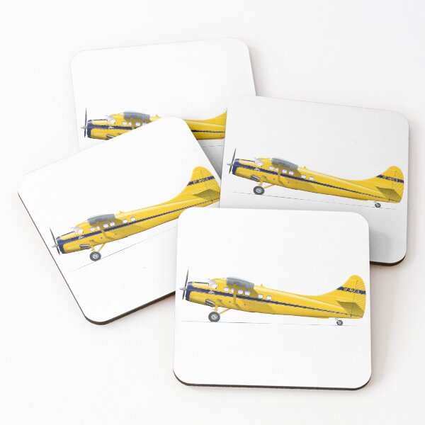 Item preview, DHC DHC-3 KING BEAVER CF-SKX-X 1966 designed and sold by Grubby Fingers Aircraft Illustration.