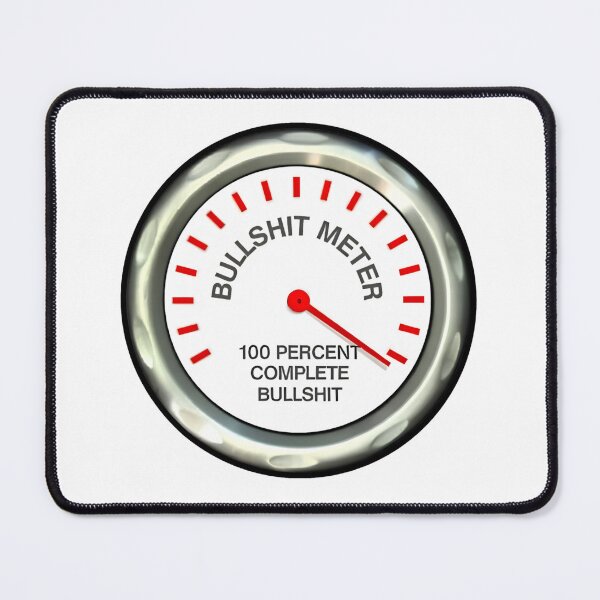 Item preview, Funny BULLSHIT Gauge Truth Meter Automobile Enthusiast Mechanic Classic Muscle Car Humor designed and sold by BuyShirtsOnline.