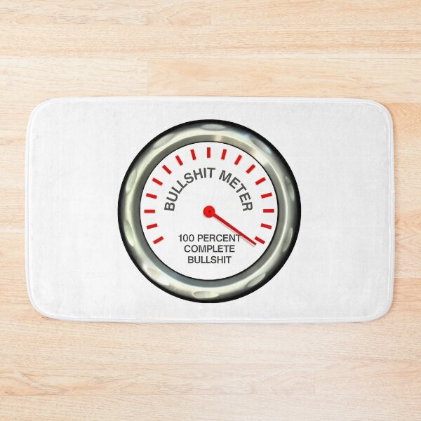Item preview, Funny BULLSHIT Gauge Truth Meter Automobile Enthusiast Mechanic Classic Muscle Car Humor designed and sold by BuyShirtsOnline.