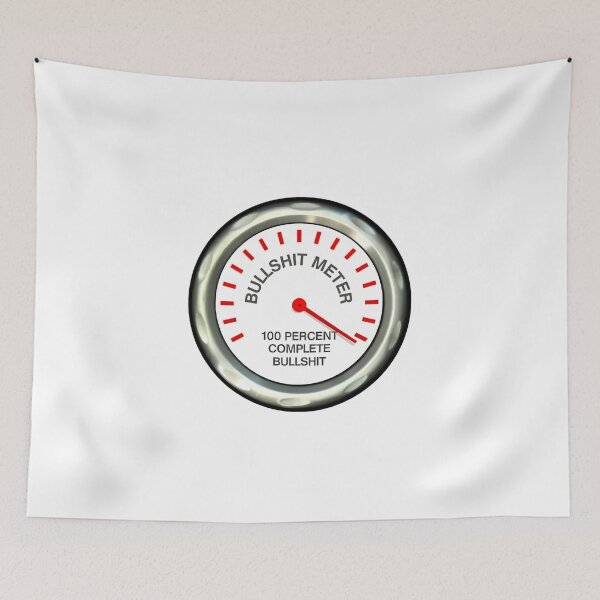 Item preview, Funny BULLSHIT Gauge Truth Meter Automobile Enthusiast Mechanic Classic Muscle Car Humor designed and sold by BuyShirtsOnline.