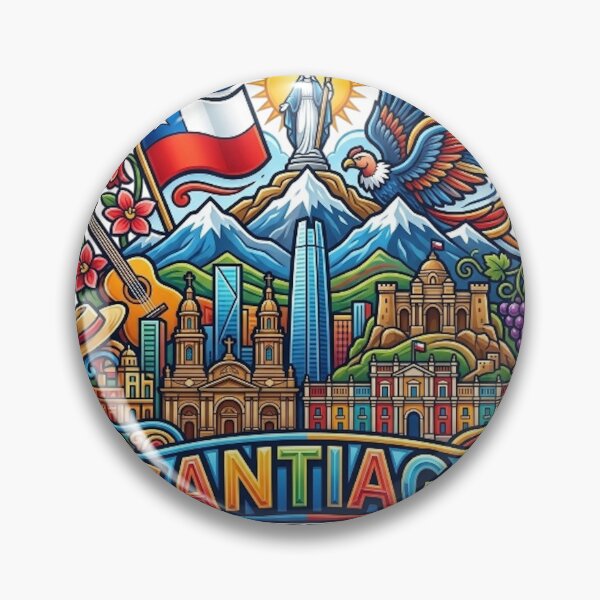 Item preview, SANTIAGO CHILE designed and sold by likbatonboot.
