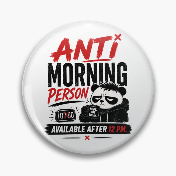 Item preview, Available After Noon Panda - Anti Morning Person designed and sold by the-dovlat.