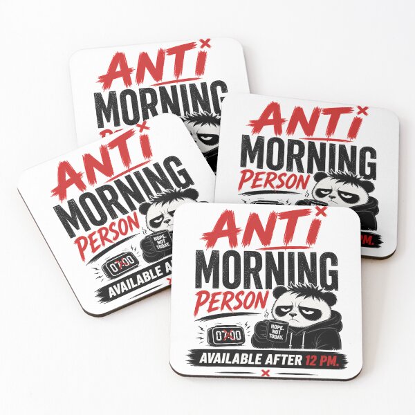 Item preview, Available After Noon Panda - Anti Morning Person designed and sold by the-dovlat.