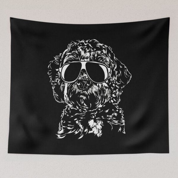 Item preview, Funny Proud Doodle sunglasses cool dog designed and sold by OlyvieArt.