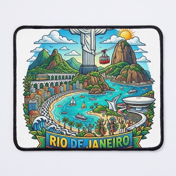 Item preview, RIO DE JANEIRO BRAZIL designed and sold by likbatonboot.
