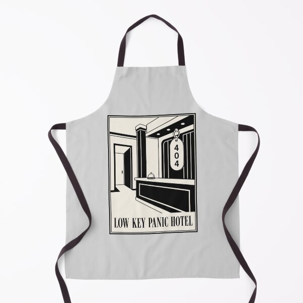 Item preview, Low Key Panic Hotel 404 T-Shirt – Funny Anxiety Humor Design designed and sold by Lyfeinsights.