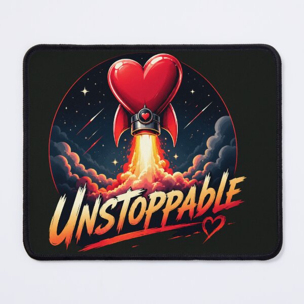 Item preview, Unstoppable": "Unstoppable Love – Romantic Design for Couples" designed and sold by JagrDesigns.
