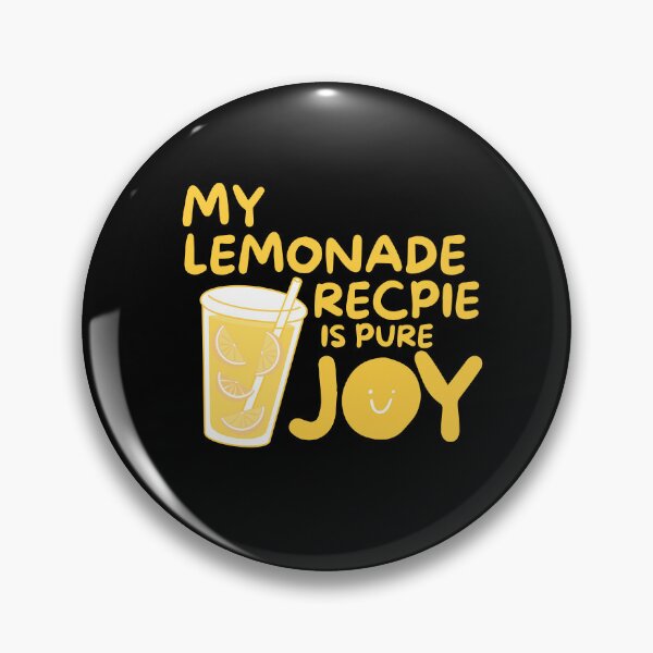 Item preview, My Lemonade Recipe is Pure Joy designed and sold by HYPNK.