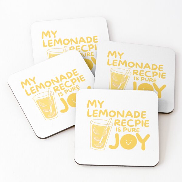 Item preview, My Lemonade Recipe is Pure Joy designed and sold by HYPNK.