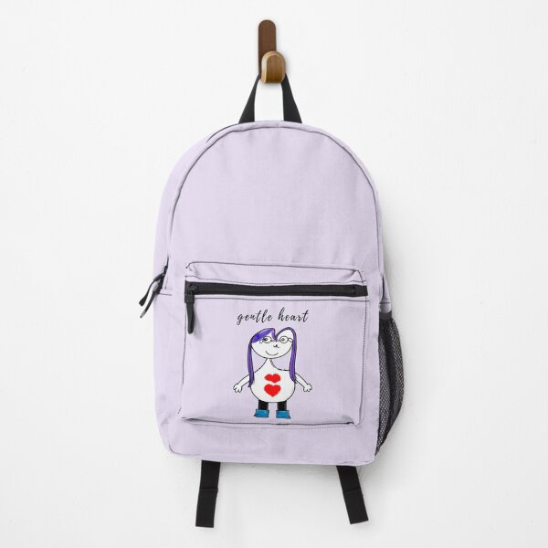 Item preview, Gentle Heart Cute Purple Hair Character designed and sold by SoftBeing.