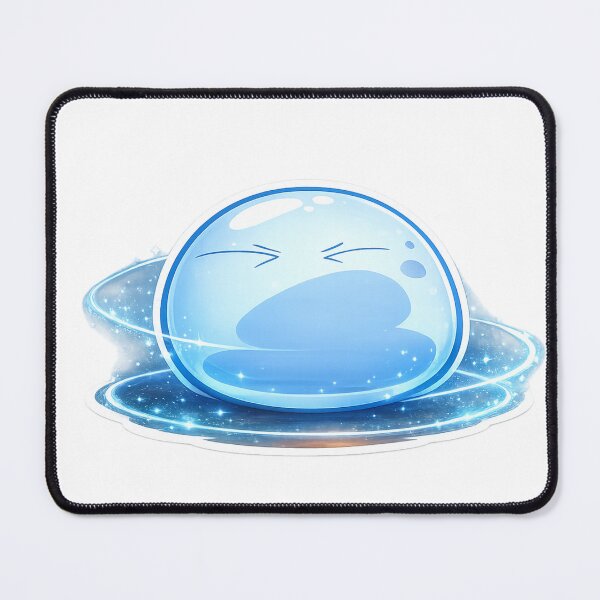 Item preview, Cute Blue Slime Fantasy Sticker  designed and sold by rajaansariT.