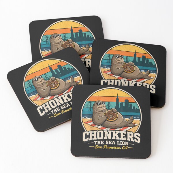Item preview, Chonkers The Sea Lion San Francisco Funny Seal  designed and sold by Juansustait.