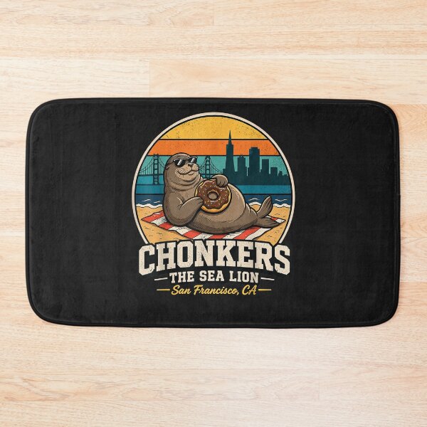 Item preview, Chonkers The Sea Lion San Francisco Funny Seal  designed and sold by Juansustait.