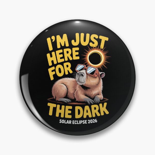 Item preview, I’M JUST HERE FOR THE DARK – SOLAR ECLIPSE 2026 designed and sold by jkrphoto.