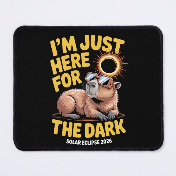 Item preview, I’M JUST HERE FOR THE DARK – SOLAR ECLIPSE 2026 designed and sold by jkrphoto.