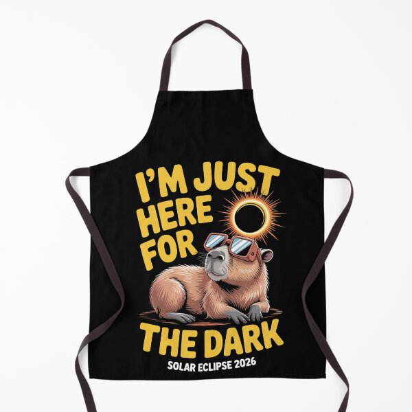 Item preview, I’M JUST HERE FOR THE DARK – SOLAR ECLIPSE 2026 designed and sold by jkrphoto.