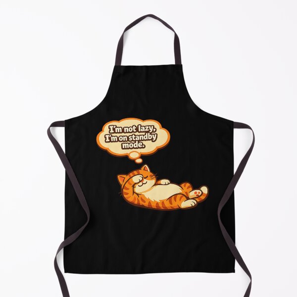Item preview, I'm Not Lazy I'm On Standby Mode Cat designed and sold by Dream-Fab.