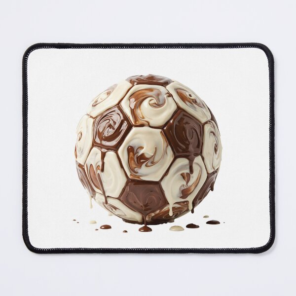 Item preview, Liquid chocolate-look soccer ball designed and sold by Marcu Ioachim.