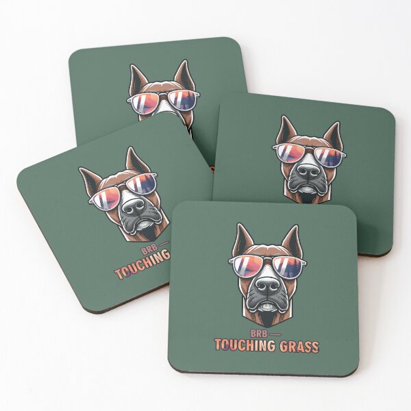 Item preview, Hikking doberman - touching grass designed and sold by GraphicComet.
