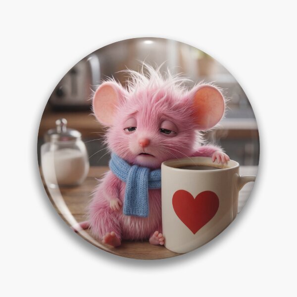 Item preview, Sleepy Mousy Coffee Moment designed and sold by PuppyBerry.