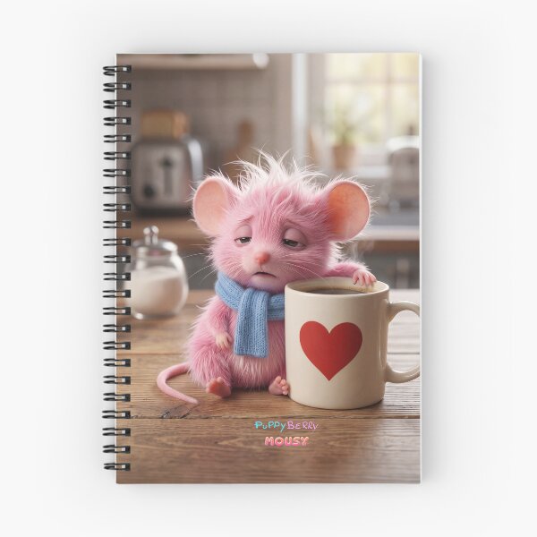 Item preview, Sleepy Mousy Coffee Moment designed and sold by PuppyBerry.