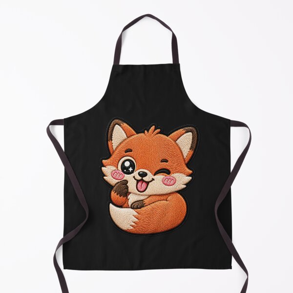 Item preview, Cheeky Baby Fox Embroidery Patch designed and sold by ColorSplash123.