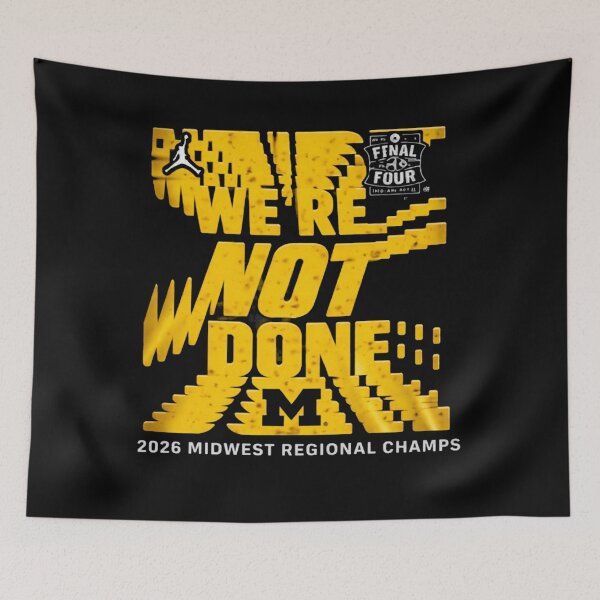 Item preview, We're Not Done Michigan Wolverines  designed and sold by 3YHE.