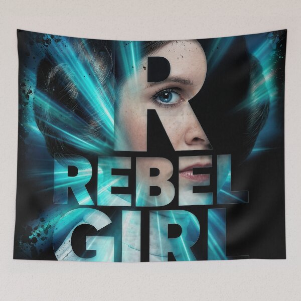 Item preview, She is a Rebel Girl II - Princess Leia - Parody designed and sold by HardDraw.