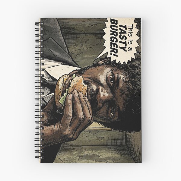 Item preview, Jules Winnfield Tasty burger Pulp Fiction (Samuel Lee Jackson) designed and sold by cardesign.