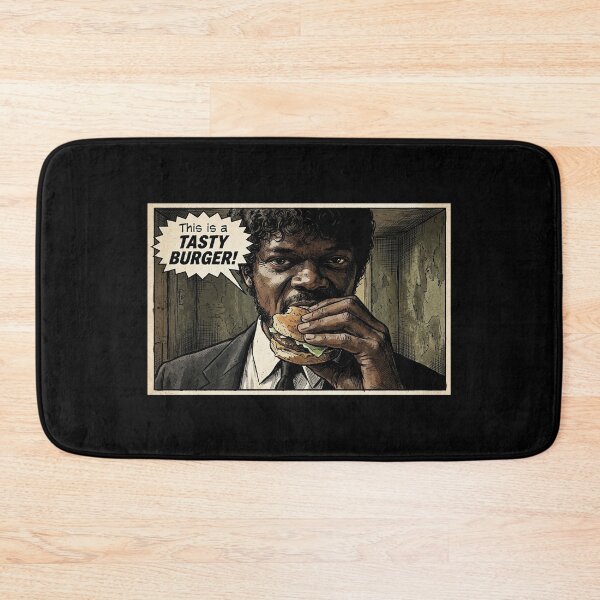 Item preview, Jules Winnfield Tasty burger Pulp Fiction (Samuel Lee Jackson) designed and sold by cardesign.