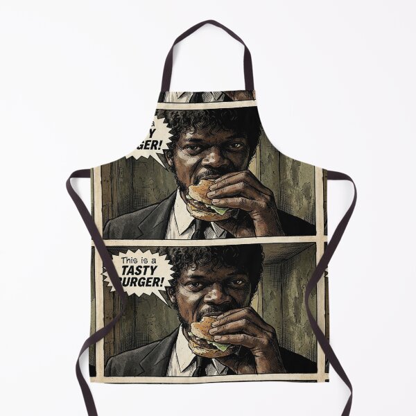Item preview, Jules Winnfield Tasty burger Pulp Fiction (Samuel Lee Jackson) designed and sold by cardesign.