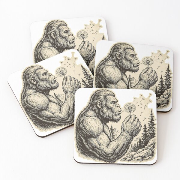 Item preview, Bigfoot Blowing Dandelion designed and sold by ClothesatMatt.