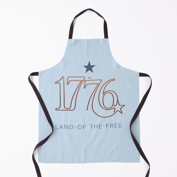 Item preview, 1776 Land of the Free Elegant Copper Script Typography designed and sold by BreezifyDesignStudio.