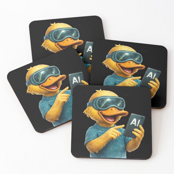 Item preview, Smart Duck – Future Luck designed and sold by Duoluminis-luminko.