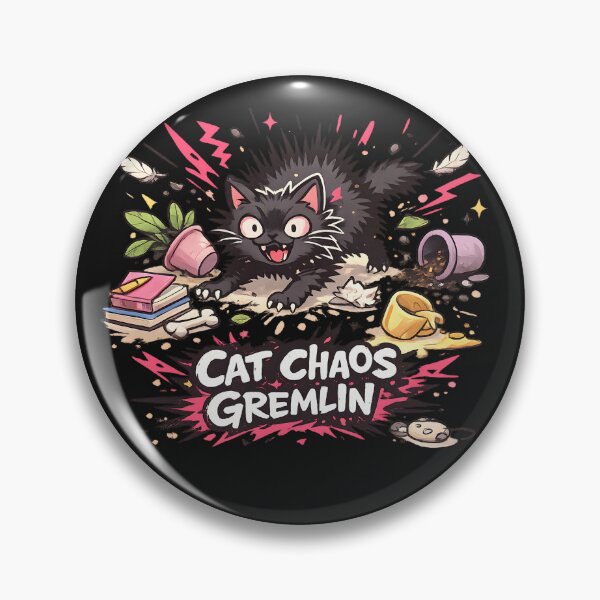 Item preview, Cat Chaos Gremlin Cute Mischief Catchaos cat designed and sold by Dream-Fab.