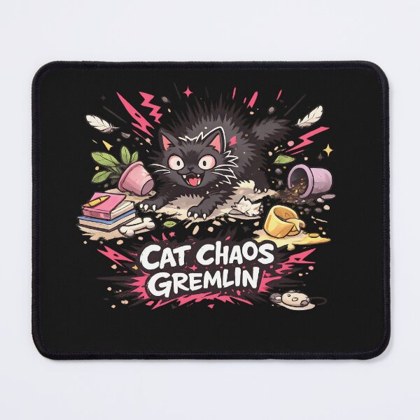 Item preview, Cat Chaos Gremlin Cute Mischief Catchaos cat designed and sold by Dream-Fab.