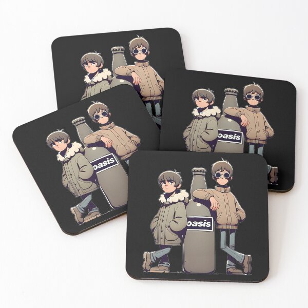 Item preview,  Oasis Gallagher Brothers And A Bottle designed and sold by CANADIANSTORE.