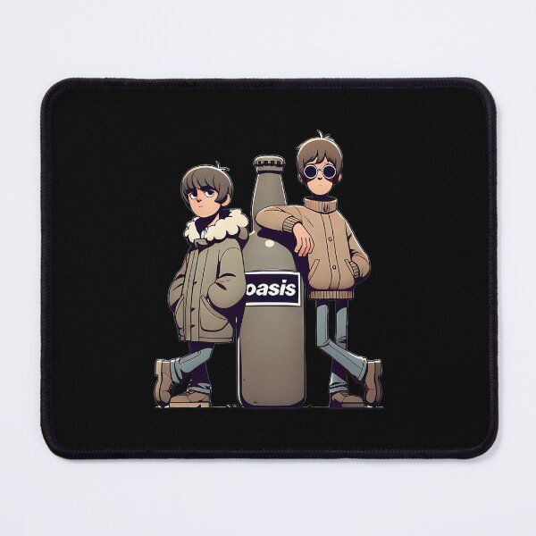 Item preview,  Oasis Gallagher Brothers And A Bottle designed and sold by CANADIANSTORE.