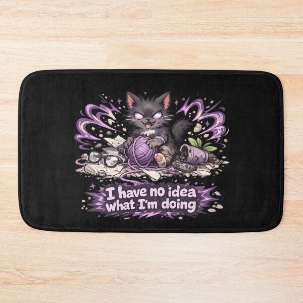 Item preview, Confused Chaos Cat I Have No Idea What Im Doing designed and sold by Dream-Fab.