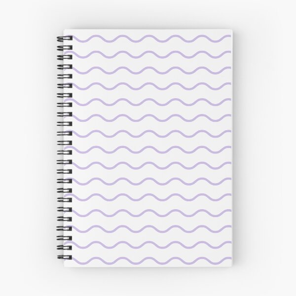 Item preview, White And Lavender Waves Pattern designed and sold by pattern-archive.