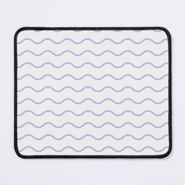 Item preview, White And Lavender Waves Pattern designed and sold by pattern-archive.