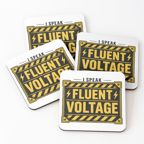 Item preview, I Speak Fluent Voltage Funny Electrician Gift Shirt designed and sold by The Daily Goods.