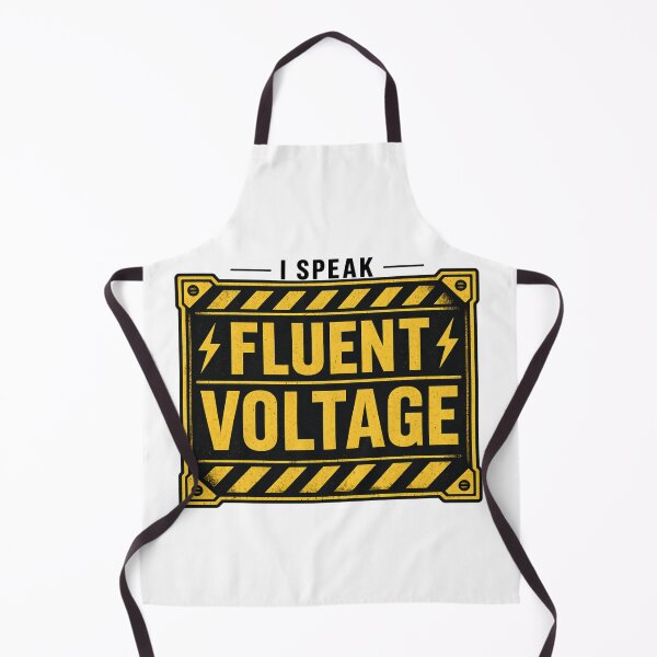 Item preview, I Speak Fluent Voltage Funny Electrician Gift Shirt designed and sold by The Daily Goods.