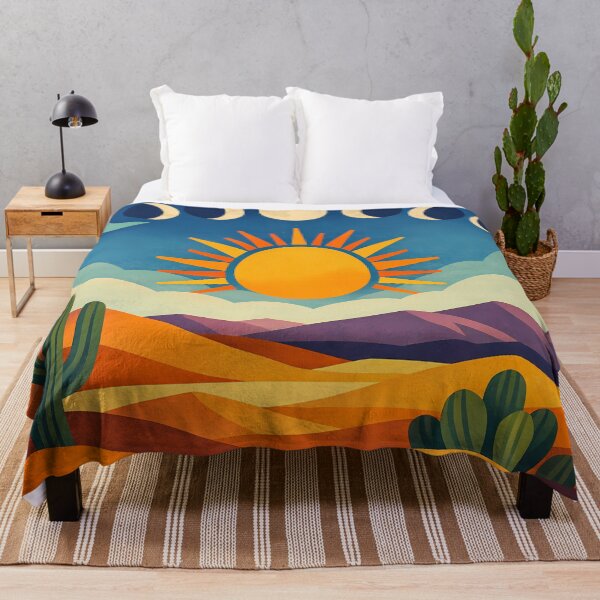 Item preview, Geometric Desert Sun and Moon Phases designed and sold by InkSmithery.