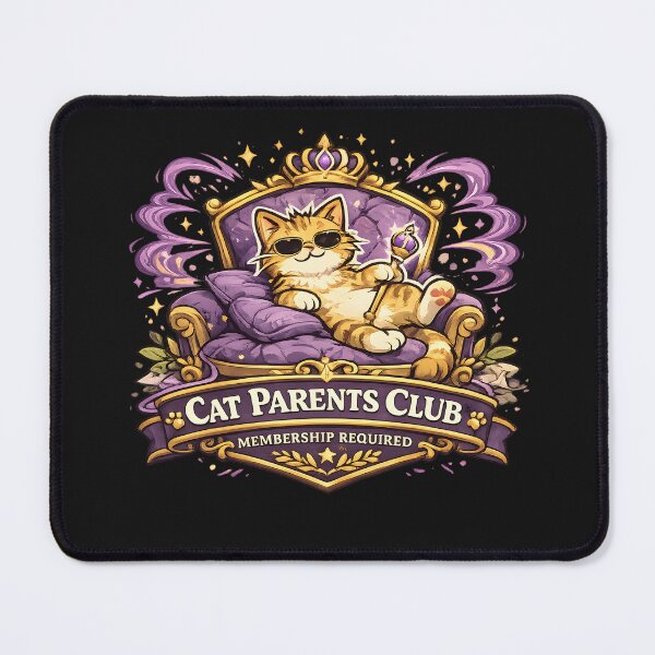 Item preview, Cat Parents Club Membership Required Cat Lover Design designed and sold by Dream-Fab.