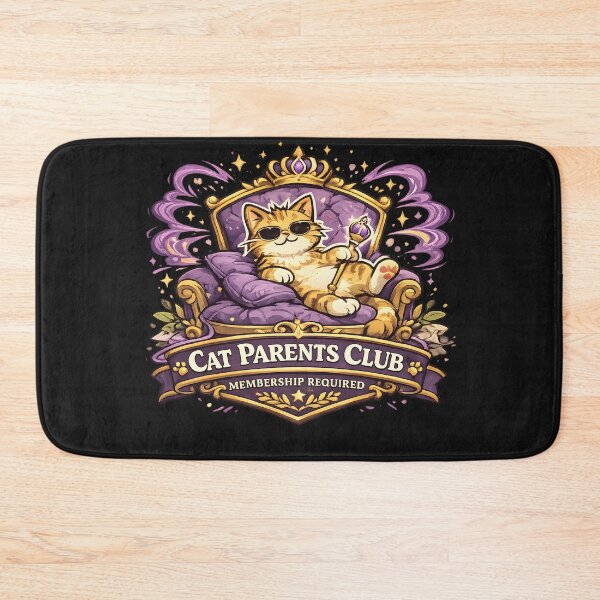 Item preview, Cat Parents Club Membership Required Cat Lover Design designed and sold by Dream-Fab.