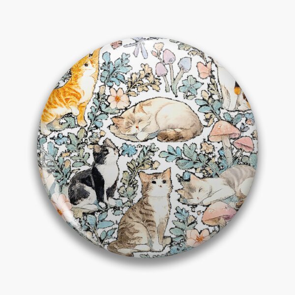 Item preview, Whimsical Botanical Cat designed and sold by CHAYOST.
