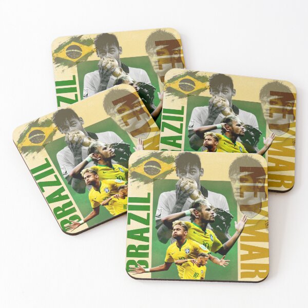 Item preview, Neymar Jr Brazil World Cup Poster, Soccer Football Wall Art Print Decor designed and sold by Af-RT10.
