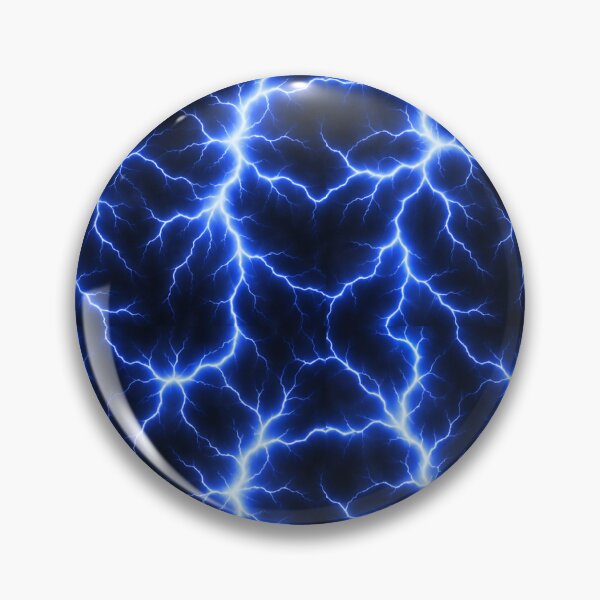 Item preview,   Electric Lightning Pattern – Blue Energy Storm Seamless Abstract Design designed and sold by AnimalAirtistry.