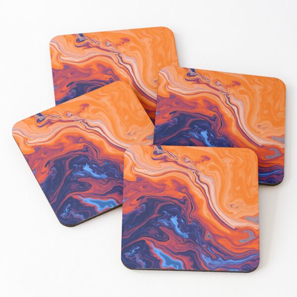 Item preview, Liquid Fire & Ice — Abstract Flow designed and sold by EpicGear085.